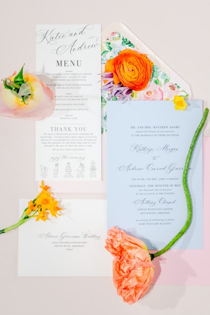 Ceremony and Reception Details